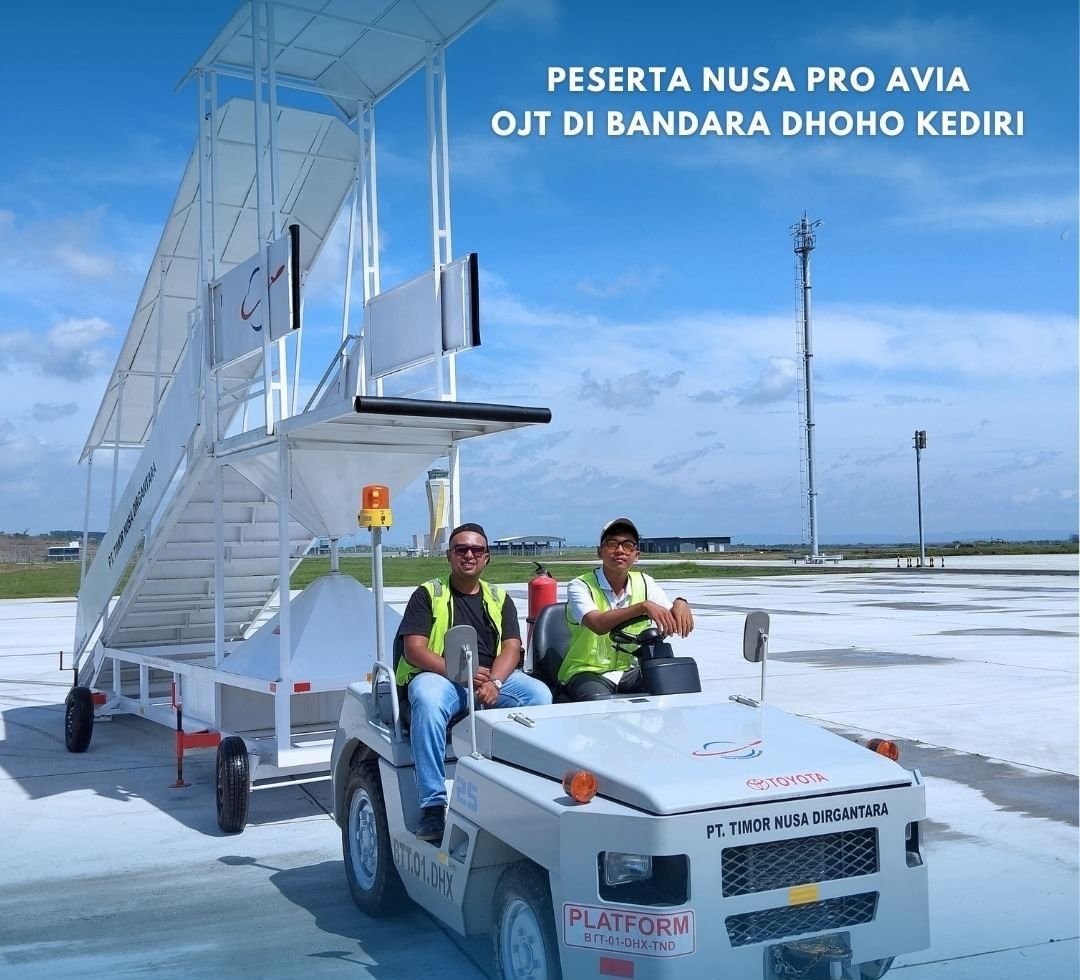 OJT di bandara Dhoho kediri